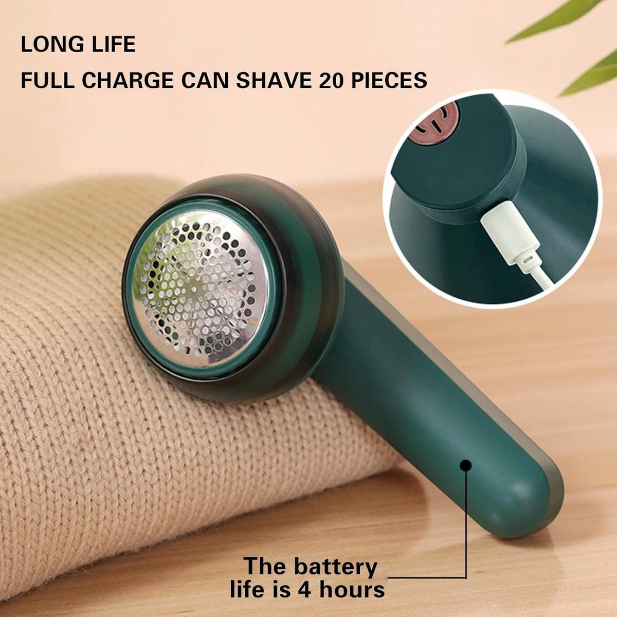 Rechargeable Electric Fabric Lint Remover